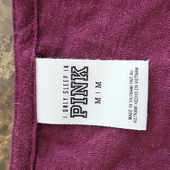 VS Pink Short Sleeve Sleep Shirt - Picture 3 of 10